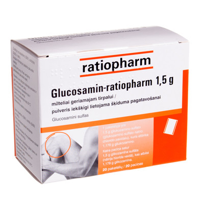gydymas nutekėjimo sąnarių chondroitino 500 gliukozamino 500