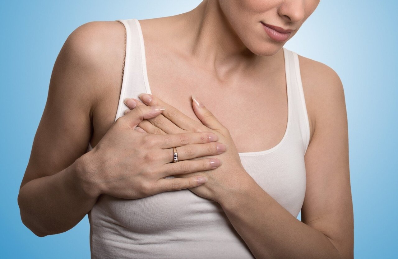 krūtinės skausmas ir sąnarių