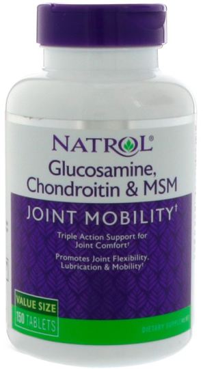 gliukozaminas chondroitino natrol didelis skausmas po plaukimo